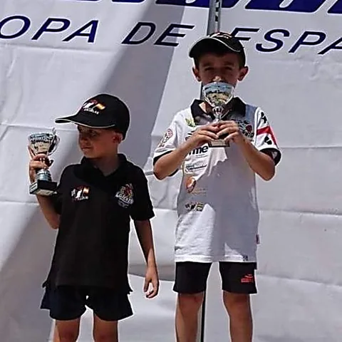 Matteo Masili, pilota Moto3 numero 46 — foto di gara