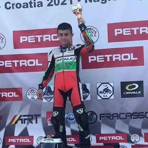 Matteo Masili, pilota Moto3 numero 46 — foto di gara